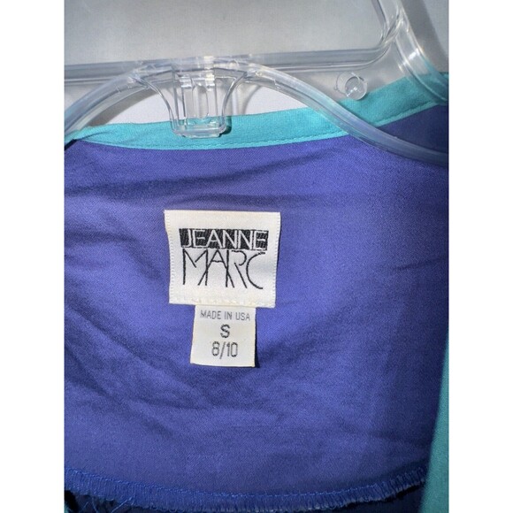 Jeanne Marc Vintage 80s Jumpsuit Sz Small‎ 8 / 10  Wearable Art eighties Rare - Picture 3 of 16
